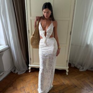 Жіноча сукня-максі “Lace Elegance”