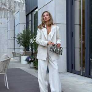 Жіночий лляний костюм “Linen Ease”