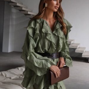 Жіноча міні-сукня “Ruffle Breeze”