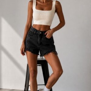 Жіночі джинсові шорти “Graphite Denim”