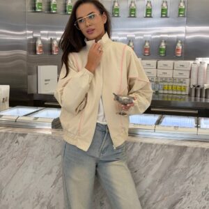 Жіночий джинсовий бомбер оверсайз “Denim Oversize”