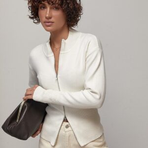 Жіночий кардиган “Zip Front Knit”