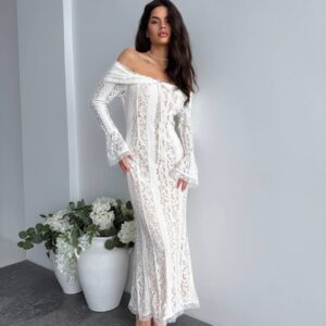 Жіноча сукня-максі “Lace Elegance”