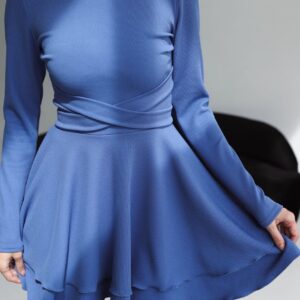 Жіноча трикотажна міні-сукня “Ribbed Knit”