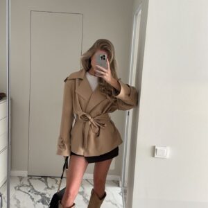 Жіночий тренч “Beige Classic”