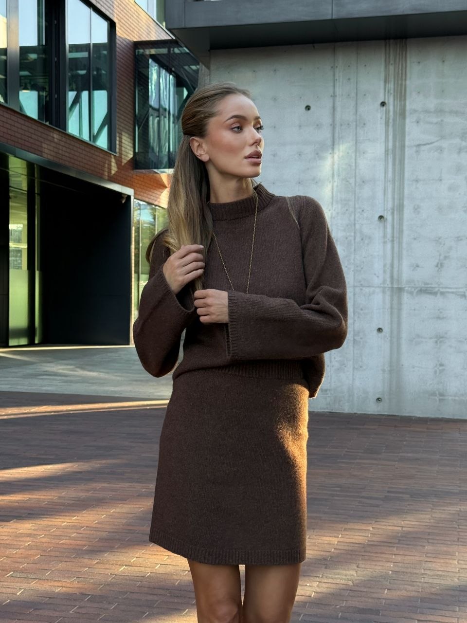 Жіночий костюм “Lambswool Set” - Зображення 10