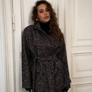 Жіноче пальто “Choco Elegance”