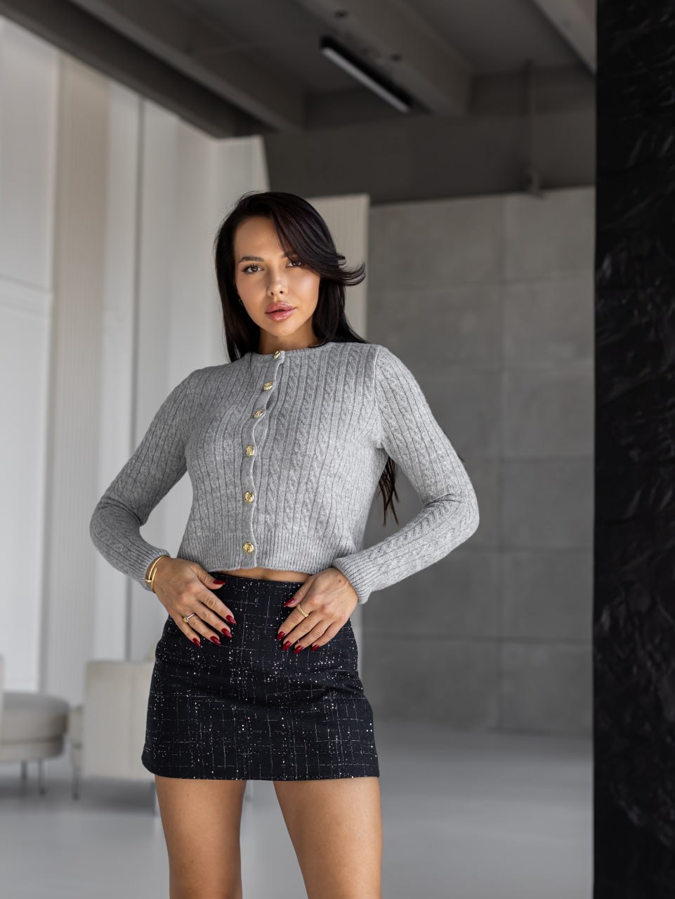 Жіночий кардиган “Elegant Buttoned”