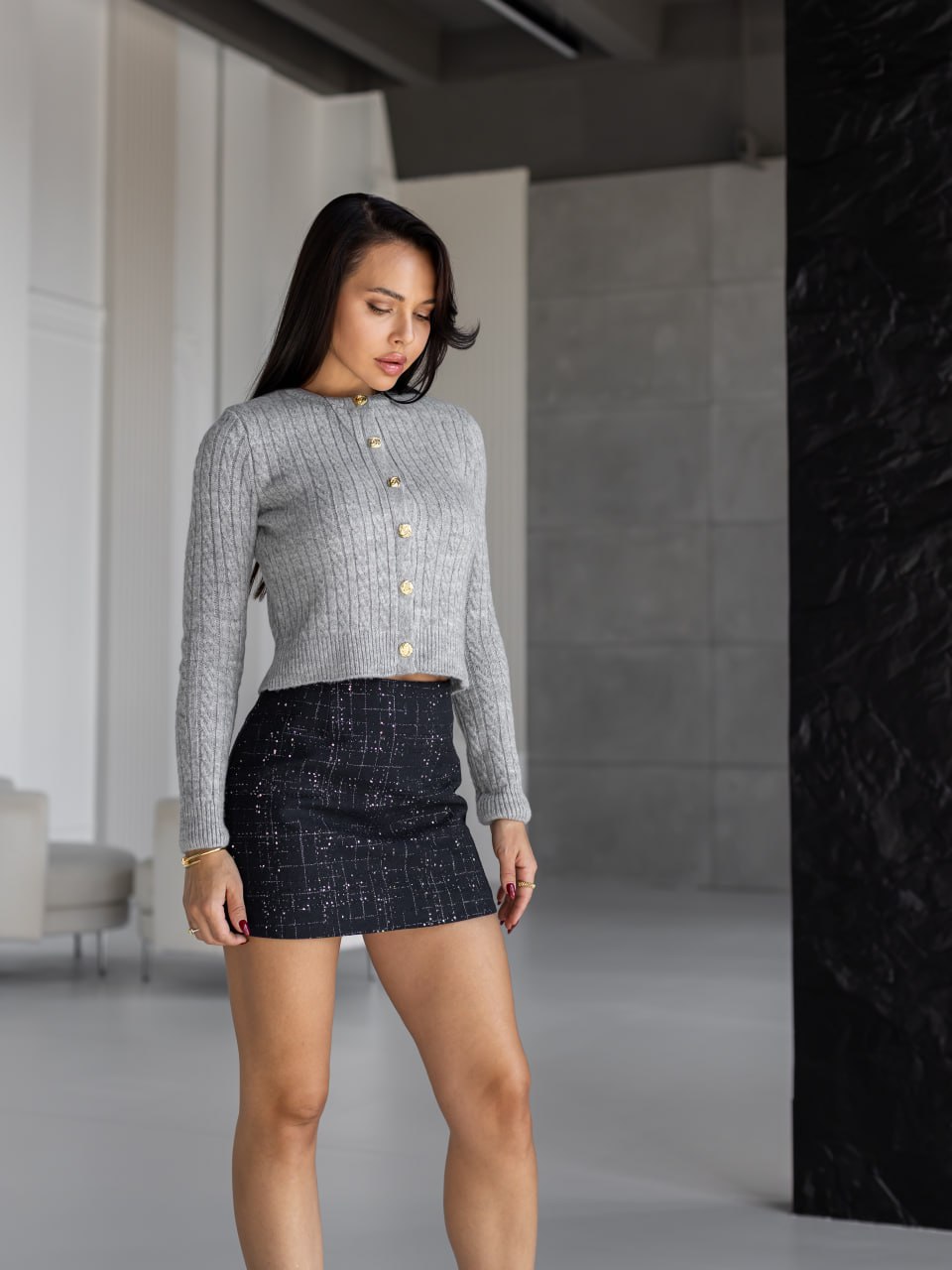Жіночий кардиган “Elegant Buttoned” - Зображення 5