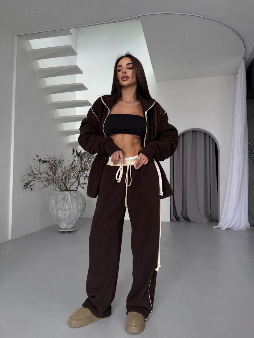Жіночий костюм оверсайз “Relaxed Fit” - Зображення 8