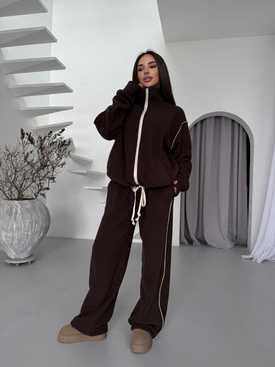 Жіночий костюм оверсайз “Relaxed Fit” - Зображення 9
