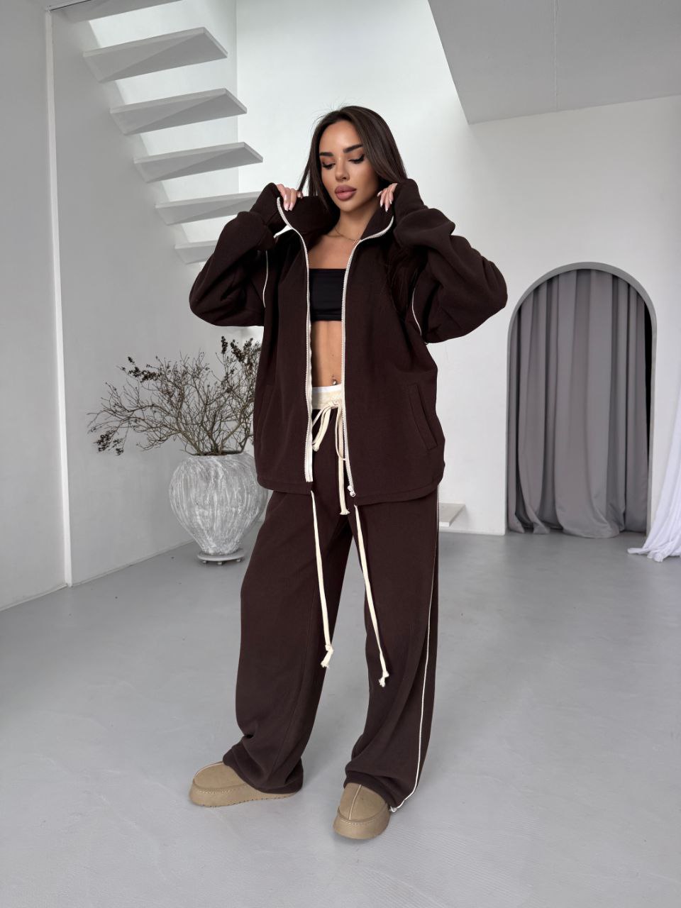 Жіночий костюм оверсайз “Relaxed Fit” - Зображення 6
