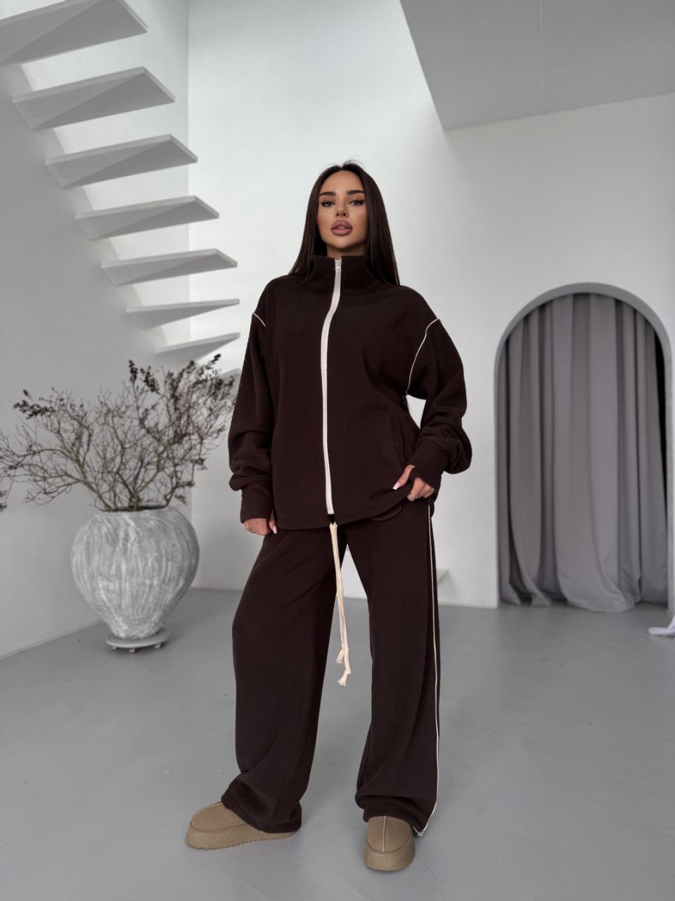 Жіночий костюм оверсайз “Relaxed Fit” - Зображення 10
