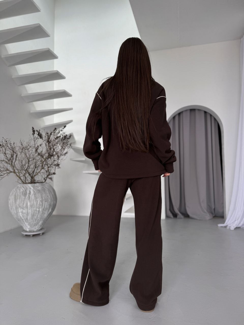 Жіночий костюм оверсайз “Relaxed Fit” - Зображення 11