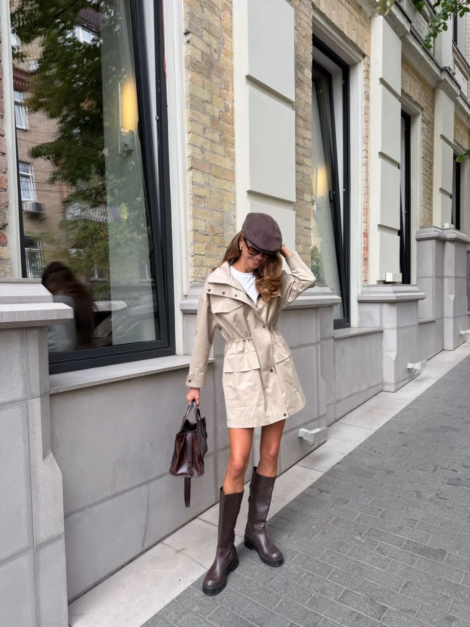 Жіноча куртка “Khaki Zip Jacket” - Зображення 18