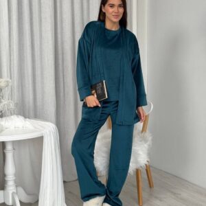 Жіноча велюрова піжама “Cozy Mood”